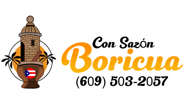 Logo Con Sazón Boricua